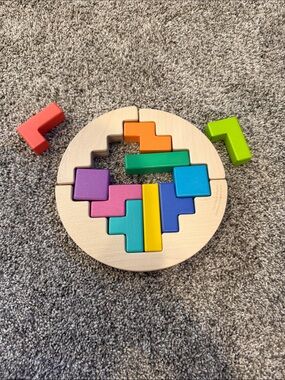 Lovevery Wooden Wobble Puzzle for Age 3